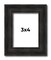 3x4 Thin Barnwood Picture Frame with UV-Resistant Acrylic & Acid Free Backing, Available in 2 Paint Finishes - Grey and Black